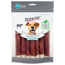 3x190g Dokas Bâtonnets à mâcher bœuf - Friandises pour chien