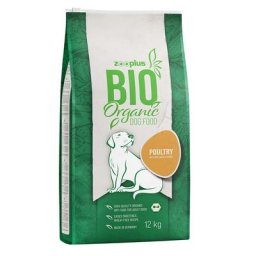 2x12kg zooplus Bio volaille - Croquettes pour chien