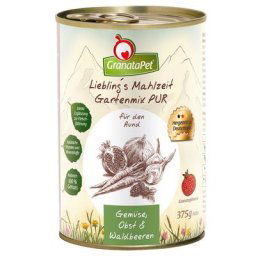 6x375g mélange du jardin Liebling's Mahlzeit Granatapet - Nourriture pour chien