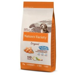 2x12kg Nature's Variety Original No Grain Junior saumon - Croquettes pour chien