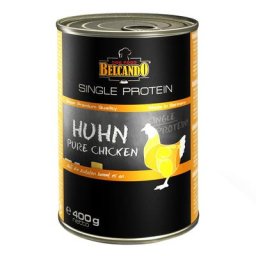 6x400g Single Protein poulet Belcando - Nourriture pour chien