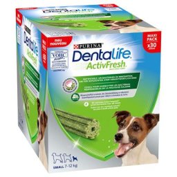 30 bâtonnets PURINA Dentalife ActivFresh à mâcher pour chien de petite taille