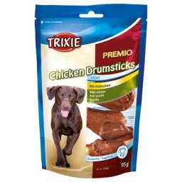 6x5 os 95g Premio Chicken Drumsticks Light Os Trixie - Friandises pour Chien