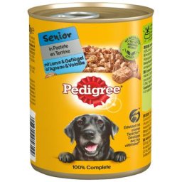 48x400g Senior Pedigree Classic - Agneau, volaille pour chien