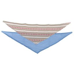 Lot de bandanas pour chien et chat - taille XS : L 47,5 x l 17 cm, tour de cou : 18-30 cm environ
