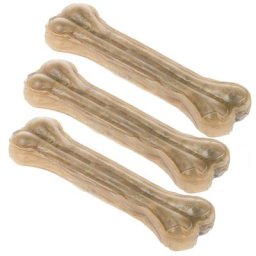 2,04kg Barkoo Os pressés à mâcher 12 os de 21 cm - Friandises pour chien