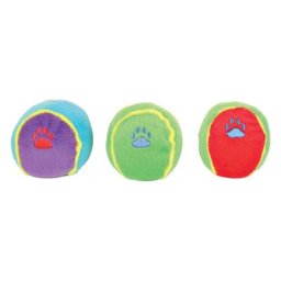 Trixie 3x Balles de jeu colorées pour chien