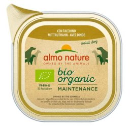 12x100g dinde Almo Nature Daily Menu Bio - Nourriture pour chien