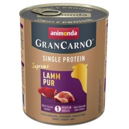 24x800g Adult Single Protein Supreme pur agneau Animonda GranCarno - Pâtée pour chien