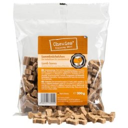 200g agneau osselets à mâcher Chewies - Friandises pour Chien
