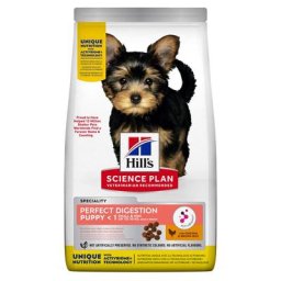 3kg Small & Mini Puppy Perfect Digestion Hill's Science Plan - Croquettes pour chien