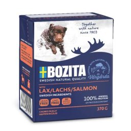 Bozita Bouchées en gelée 6 x 370 g pour chien - Saumon