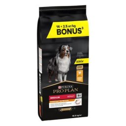 14kg Medium Adult Everyday Nutrition PRO PLAN PURINA Croquettes pour chien + 2,5 kg offerts !