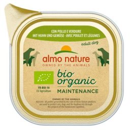 30x100g poulet, légumes Almo Nature Daily Menu Bio - Nourriture pour chien