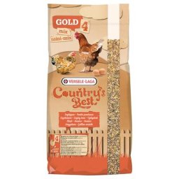 2x20kg Versele-Laga Country's Best GOLD 4 MINI Mix pour poules pondeuses naines