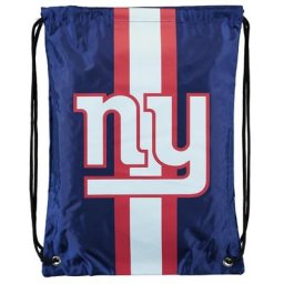 Sac de sport à rayures portant l'emblème des New York Giants - 45x34 cm