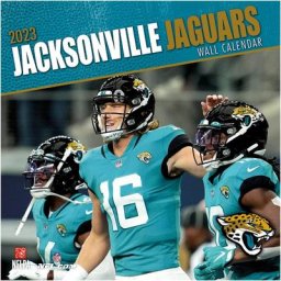 Calendrier mural Jacksonville Jaguars 2023 - 12 x 12 pouces