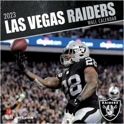 Calendrier mural Las Vegas Raiders 2023 - 12 x 12 pouces
