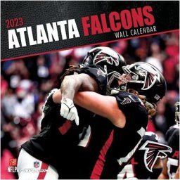 Calendrier mural Atlanta Falcons 2023 - 12 x 12 pouces