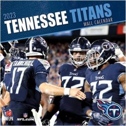 Calendrier mural 2023 des Titans du Tennessee - 12 x 12 pouces