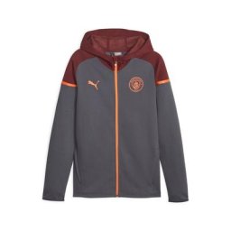 Sweat capuche Veste Manchester City Casuals - Gris foncé