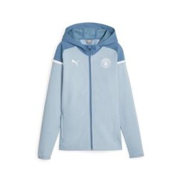 Sweat capuche Veste Manchester City Casuals - Bleu - Femme