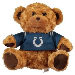 Ourson en peluche de 10 pouces des Indianapolis Colts