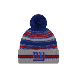 New York Giants New Era Cold Weather Sports Knit - Noir et Blanc