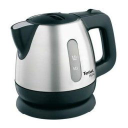 BI812510 Bouilloire Mini inox, Capacité 0,8 l, Bouilloire sans fil, Base 360°, Résistance cachée,