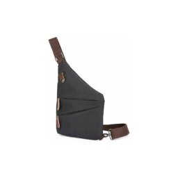 Nouveau Sac de Poitrine Segmenté Sac d'Epaule Anti-vol Sacoche Homme Femme Sac Bandoulière Grande