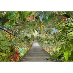 Photo murale de Komar Wild Bridge - Taille: 368 x 254 cm - coloré