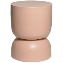 Table d'appoint. bout de canapé. table de chevet en métal. rose. Madi Ø32 x h 42cm - Rose