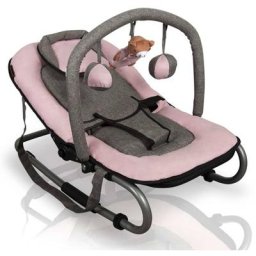 Transat pour bébé Admiro Rose et gris Baninni Rose et gris