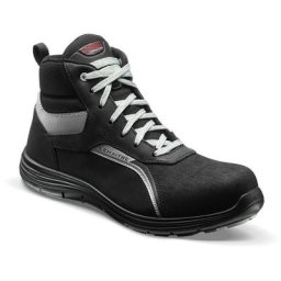 Baskets de sécurité montantes cuir résistant embout carbone Lemaitre felix S3 src Noir / Gris 37