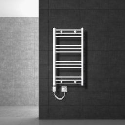 Radiateur sèche-serviettes chauffée avec un élément chauffant de 600 w Ecd Germany Modèle Sahara