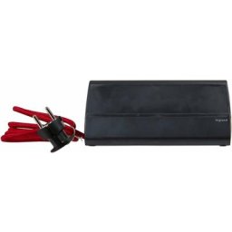 Bloc multiprise 4x2P+T + 2xUSB - 2,4A - Support tablette - Noir - Souge Legrand