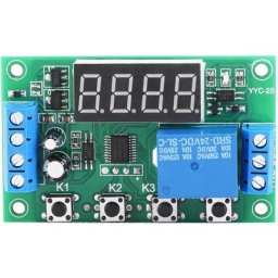 Module de commutateur de commande d'automatisation de relais de minuterie réglable d'affichage à