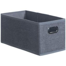 5five - Panier tissu 15x31 cm Mix n Modul gris foncé chiné - 5 five simply smart - Gris anthracite
