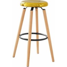FST89-G Tabouret de Bar Design avec Repose-Pieds Chaise de Bar Tabouret de Comptoir Chaise Haute de