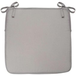 Galette de chaise grise 39X39 Atmosphera créateur d'intérieur - Gris