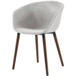 Chaise Dolly gris clair - Gris