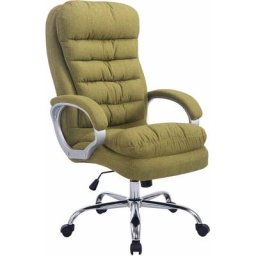 CLP - Fauteuil de bureau xxl Vancouver tissu vert