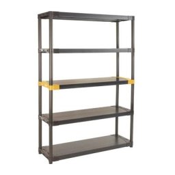 Tagère modulable en résine Workline 2.0 Grosfillex 5 étagères Largeur 120cm
