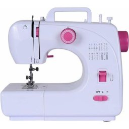 Costway - Machine à Coudre Électrique avec 16 Points, Lumière Intégré 2 Vitesses, Double Fil,