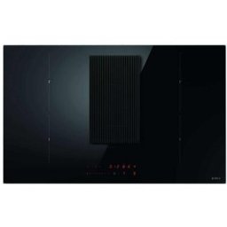 Table de cuisson aspirante induction 83cm 4 feux 7400w noir Elica PRF0182322 - noir