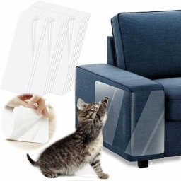 Protecteur de Rayure de Chat,10 Stickers Transparent Protecteurs de Meubles Contre Les