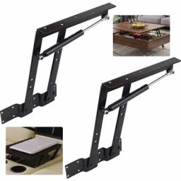 Accessoire de levage,2 Pièces Pliage Ascenseur 50kg / 100lb Soulever Haut Table Basse Cadre De