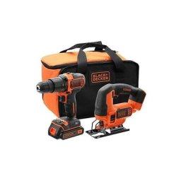 Ensemble perceuse et scie à métaux Black and Decker 18 v