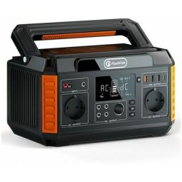 Station électrique portable Flashfish P60, 520Wh charge rapide, sortie 1100 w max, générateur