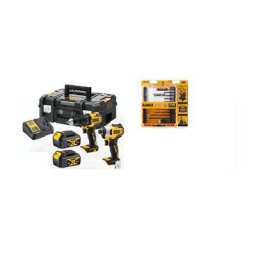Dewalt - Perçeuse visseuse + visseuse à choc + accessoires